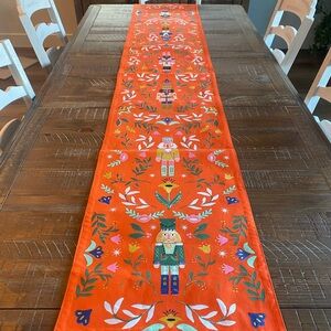 Anthropologie Nutcracker Table Runner
